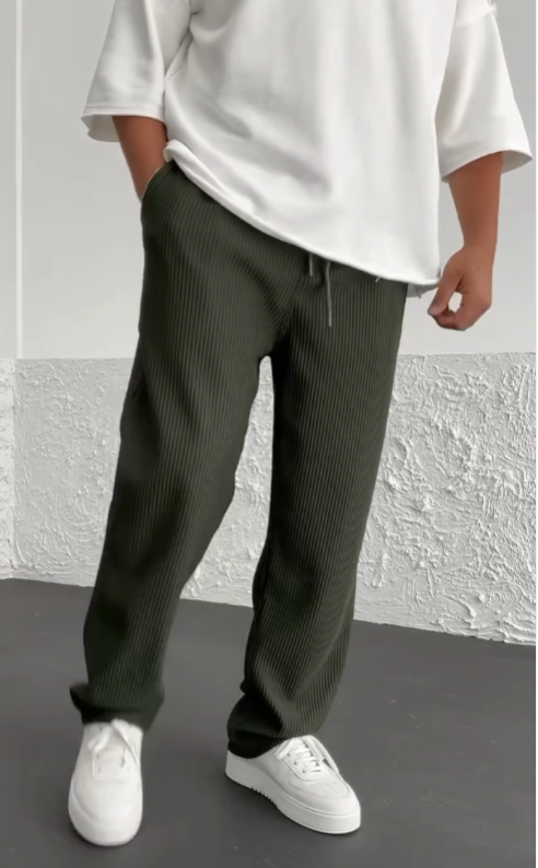 Paolo™ - Pantaloni in Spandex a Costine Comfort